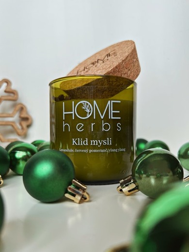 Klid mysli - tmavě zelená